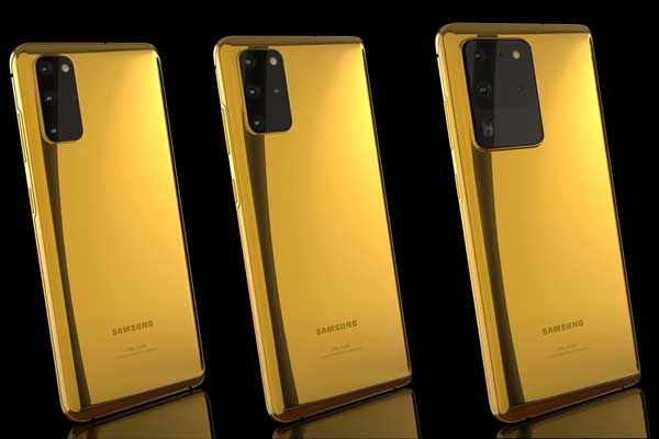 Gold Samsung S20 Range-7