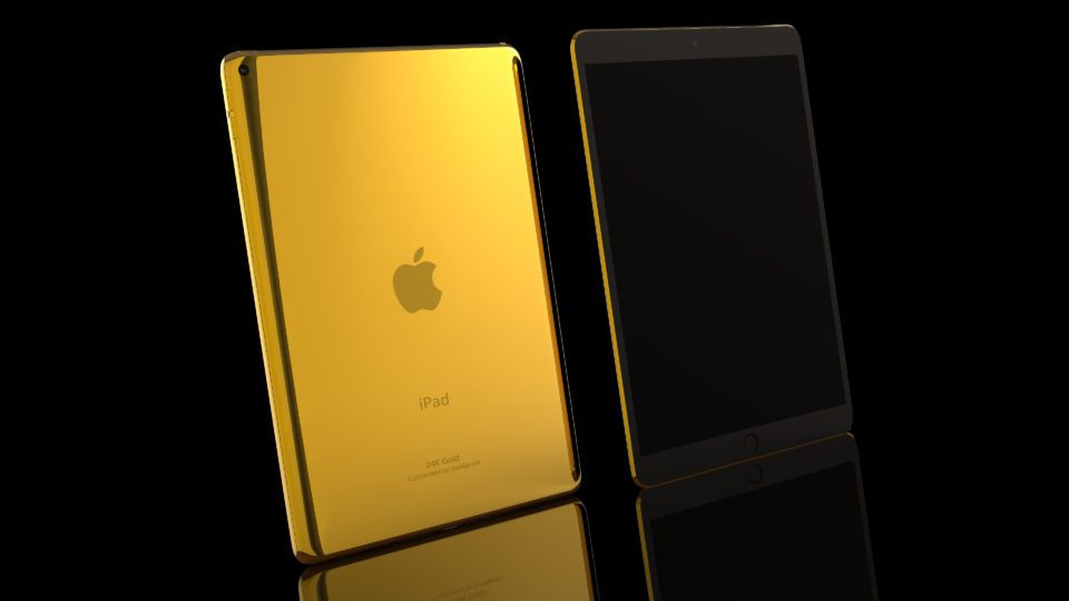 Luxury Gifts-iPad 24k Gold