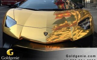 Gold Plated Car