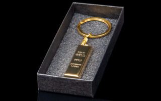 Gold Bullion Key Ring-3