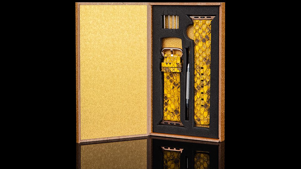 Gold Apple Watch Straps Yellow
