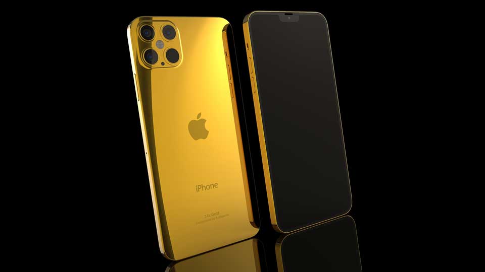 iPhone 12 Pro Max with Crystal logo/bezel (6.7”) | Goldgenie International