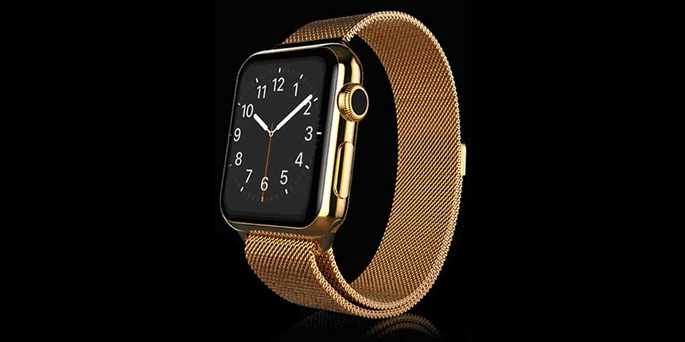 Apple Watch 5 Range Gold Plated