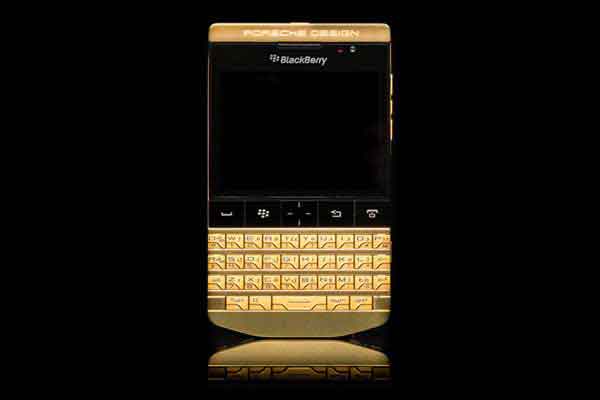 24k Gold BlackBerry Porsche P’9981