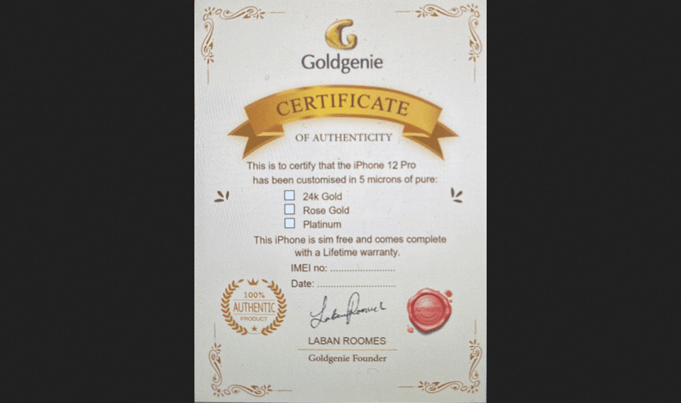 iPhone12-Certificate