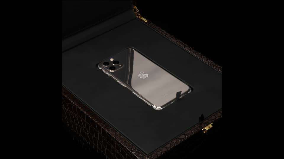 Luxury Platinum iPhone in a Box