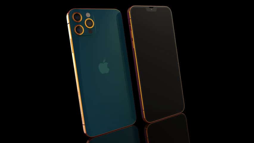 Iphone 12 Pro 24k Gold Rose Gold Platinum Blue “epitome” Range 61