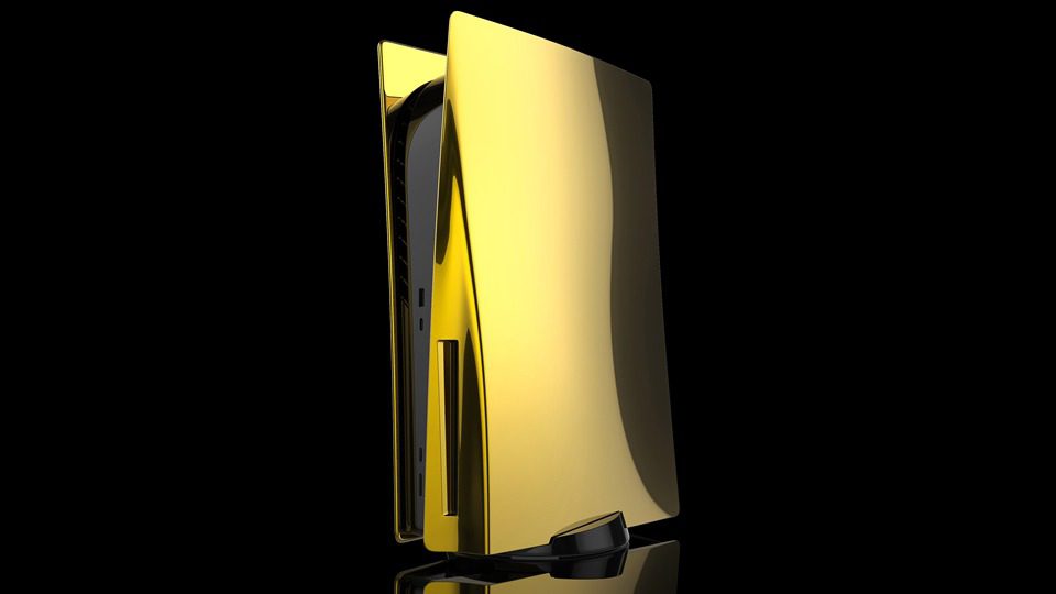 Gold Playstation 5 Banner