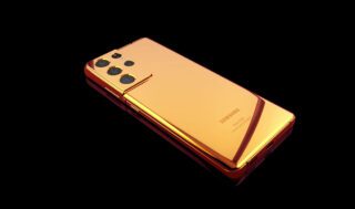24k Gold Samsung S21 Ultra ld04
