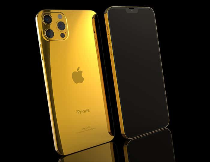 24k Gold iPhone 13 Pro and Pro Max