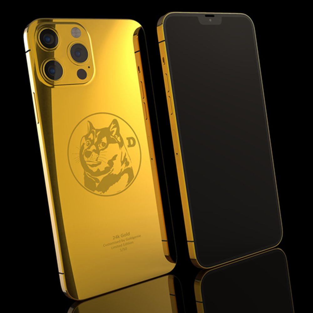 24k Gold iPhone 13 Pro and Pro Max range