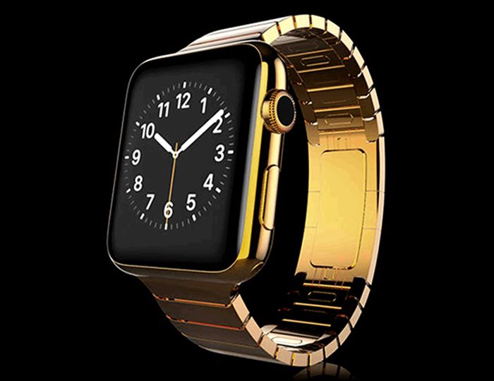 24K Gold Apple Watch 7 Range | Goldgenie