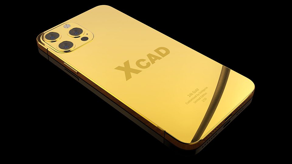 Xcad 24k Gold iPhone 13 Pro Max
