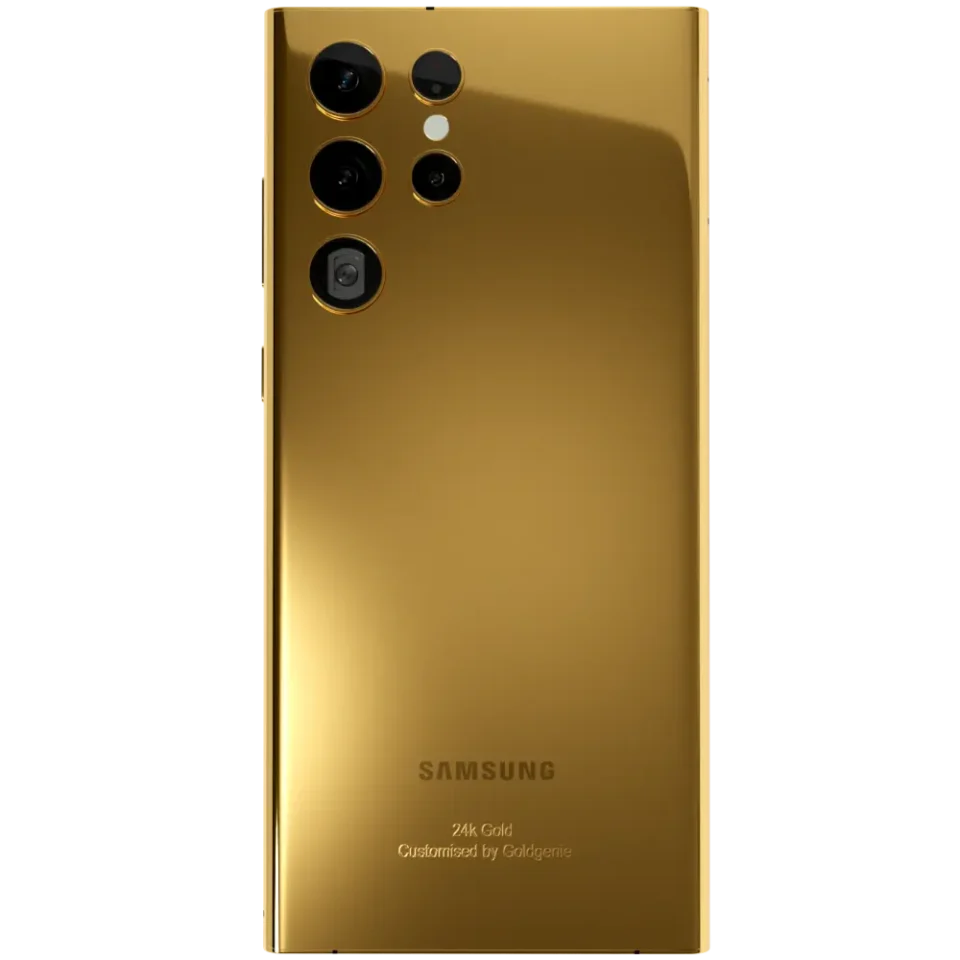 24k Gold Samsung Galaxy S23