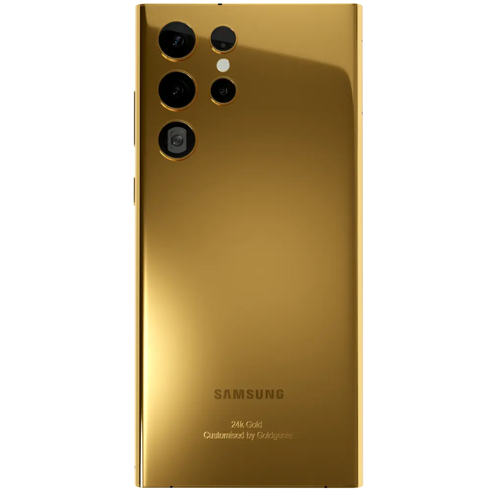 24k Gold Samsung Galaxy S23