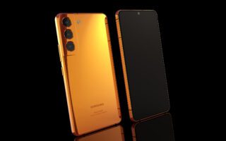 Samsung S22 pluse Rose Gold plating