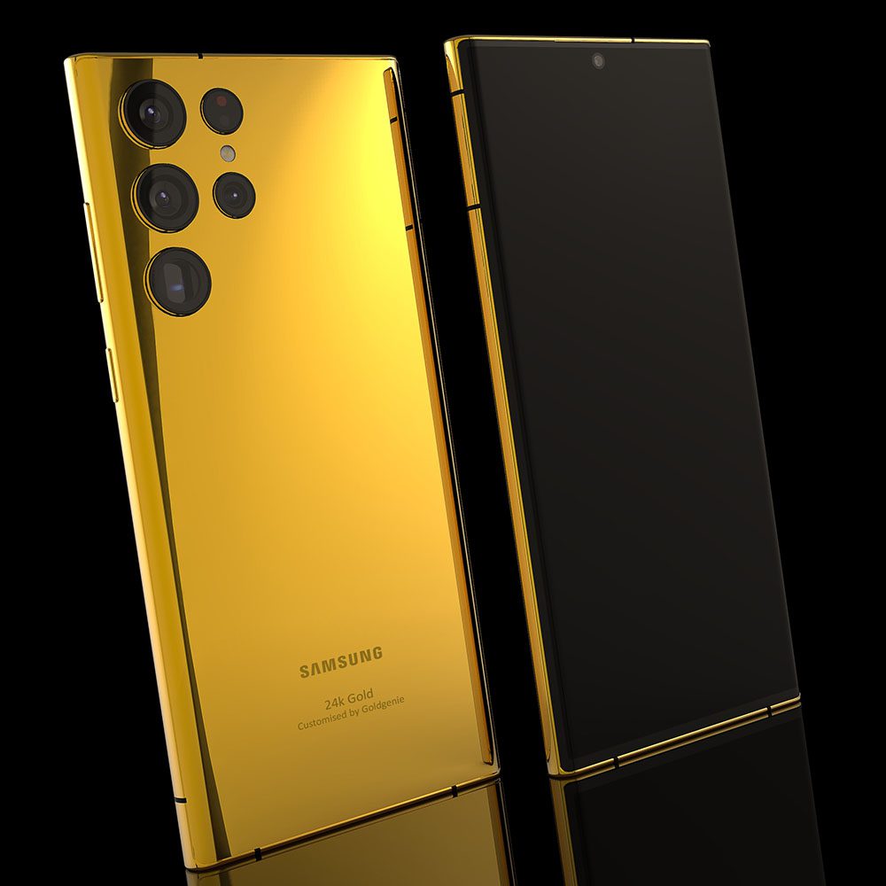 24k Gold Samsung S21, S21 Ultra up02