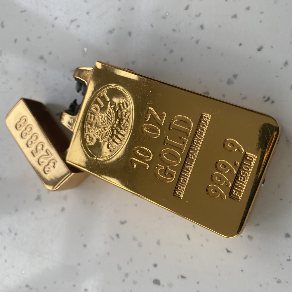 24k gold plated lighter