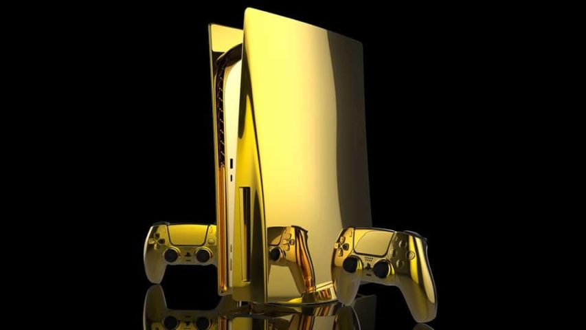 Bling gold 24-karat PS5 goes on sale for £8,000 – and it looks incredible