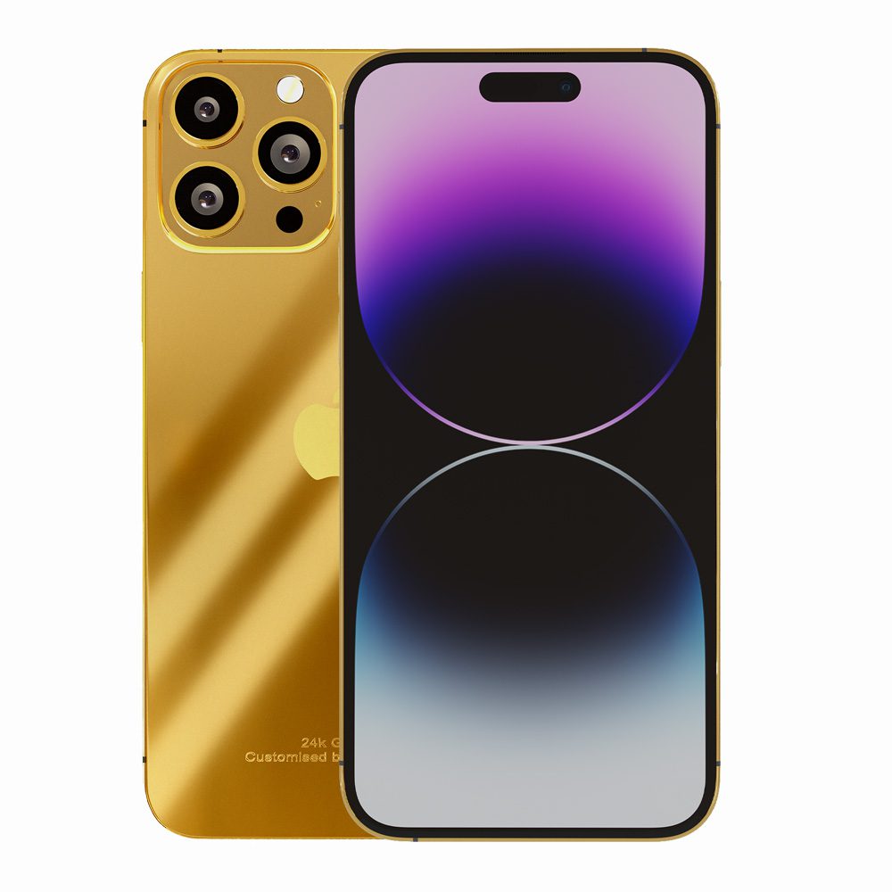 Luxury Gold iPhone 15 Pro & Pro Max | Goldgenie