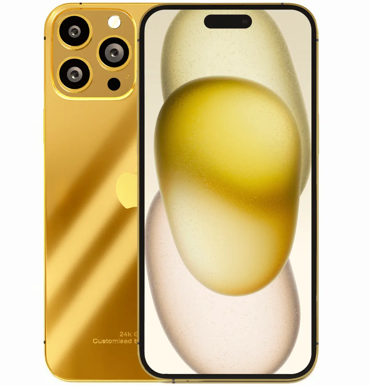 iPhone 15 Luxury 24k Gold Range