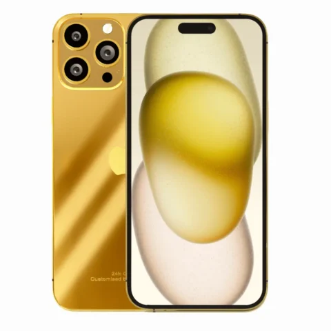 Luxury Gold iPhone 15 Pro & Pro Max