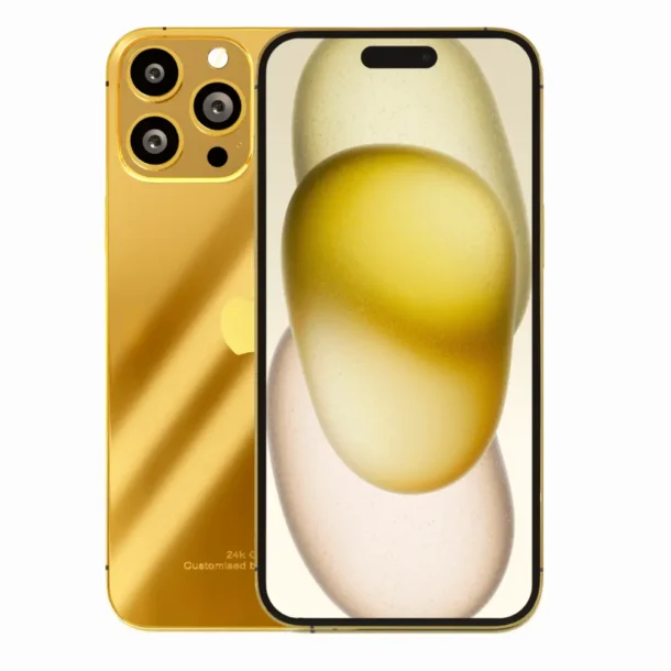 luxury gold iphone 15