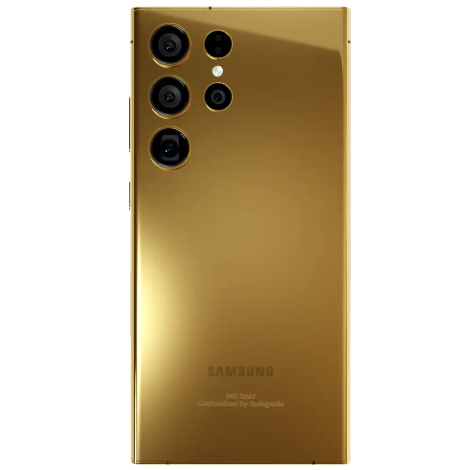 24K Gold Samsung Galaxy S24 Ultra