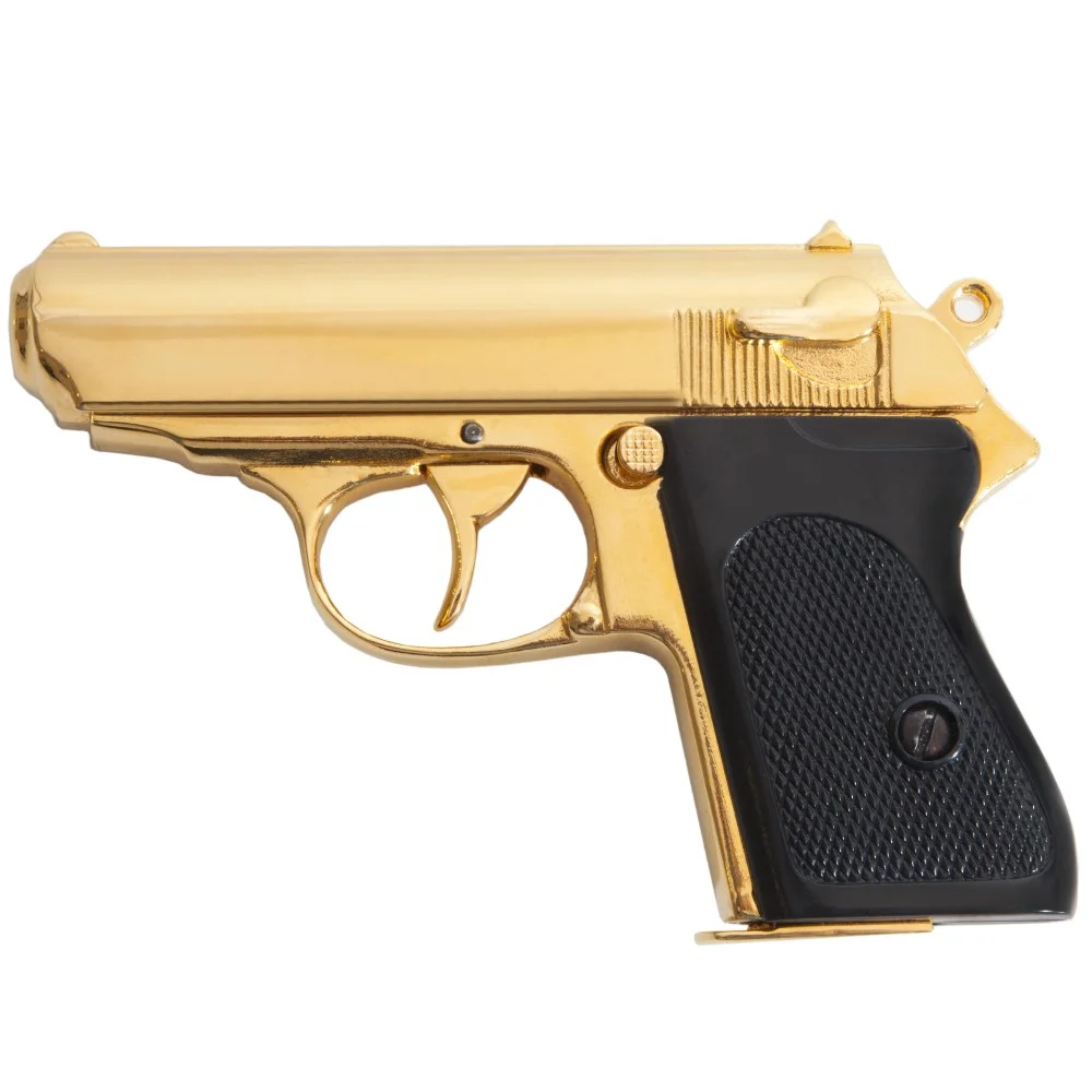 Gold James Bond 007 Gold Walther PPK Gun