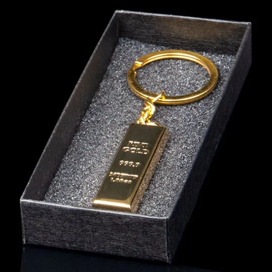 Gold Bullion Key Ring