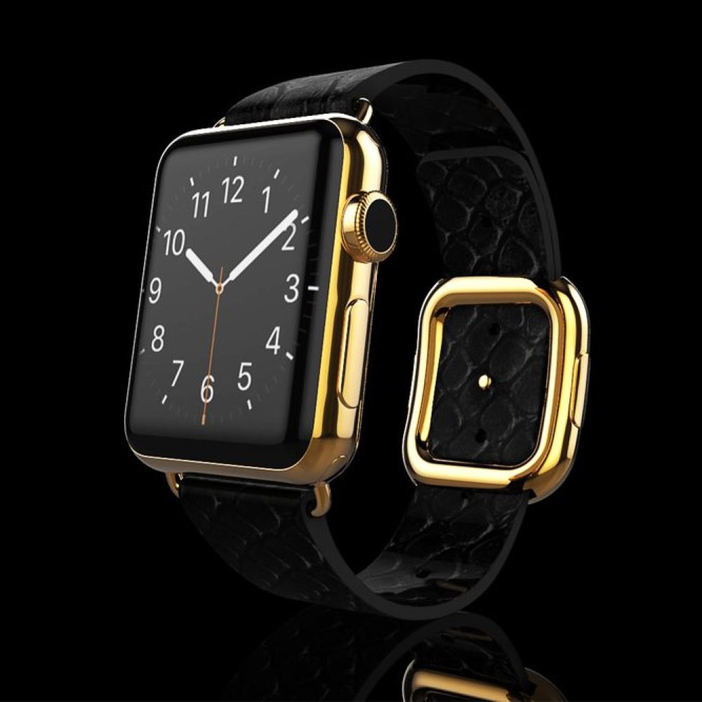 Apple Watch 5 Black Python Strap