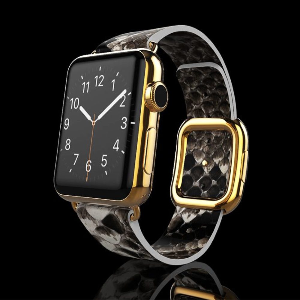 Apple Watch 5 Natural Python Strap