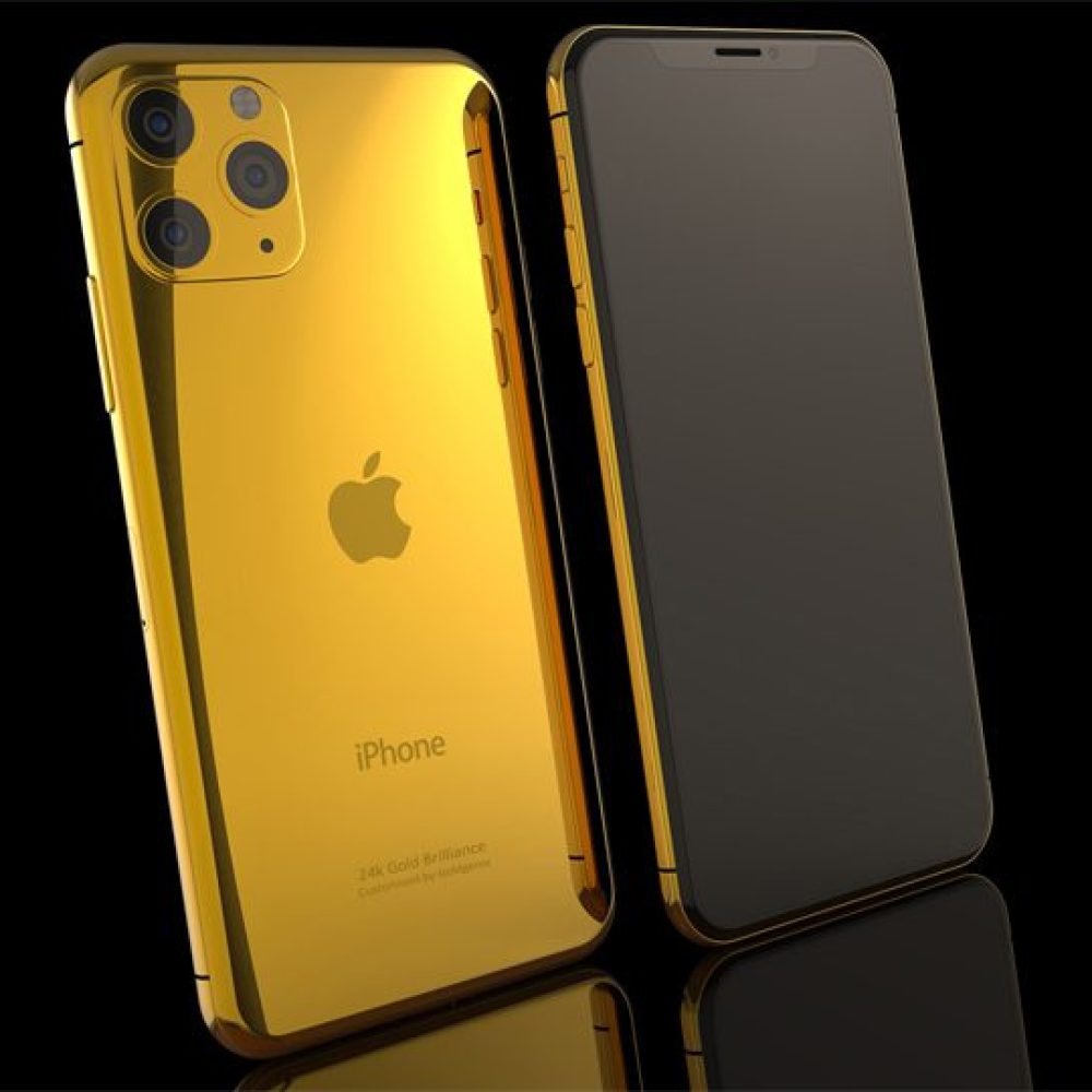 Iphone 11 straight gold pro max