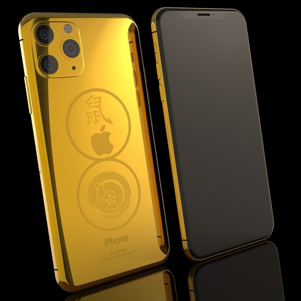 Year Of The Rat 24k gold plated iPhone Pro Max 1 2 scaled