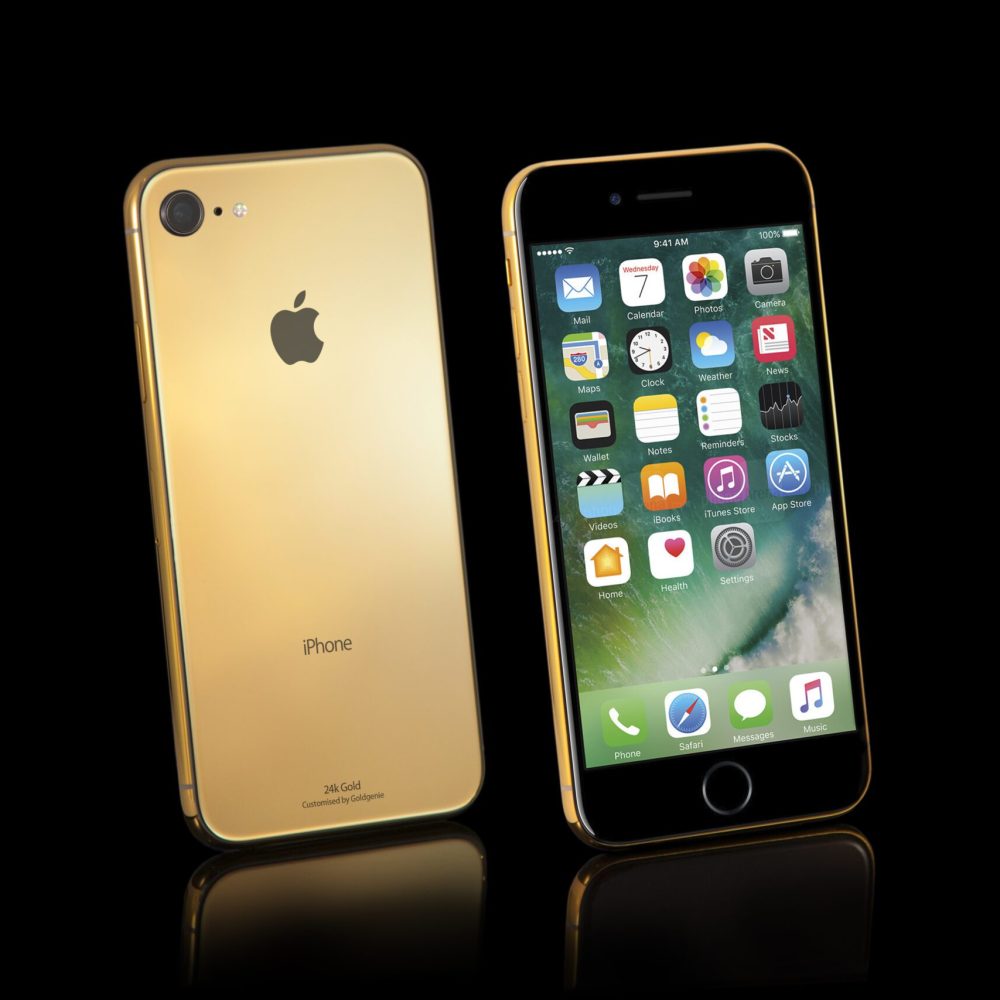 iPhone 8 Gold Standing scaled