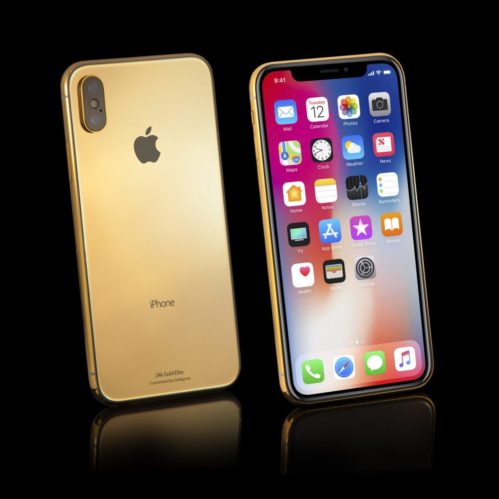 iPhoneX Gold Elite standing 1 scaled